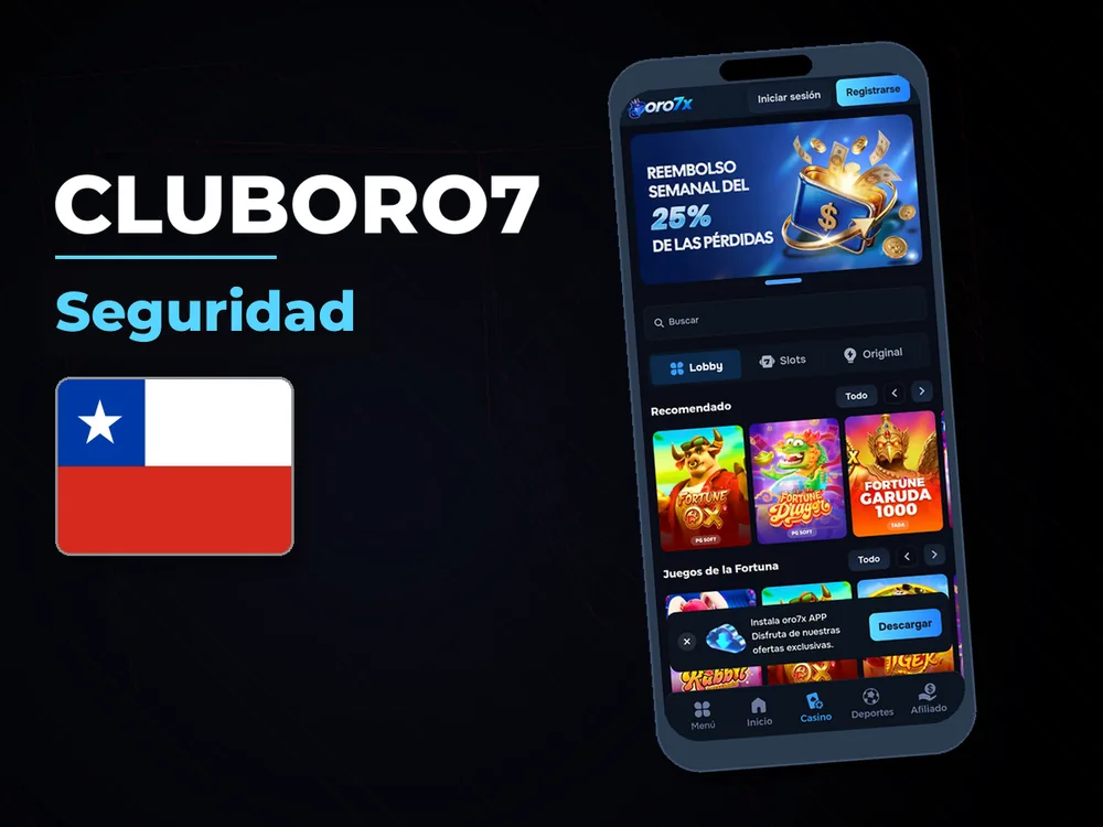Cluboro7 - Seguridad