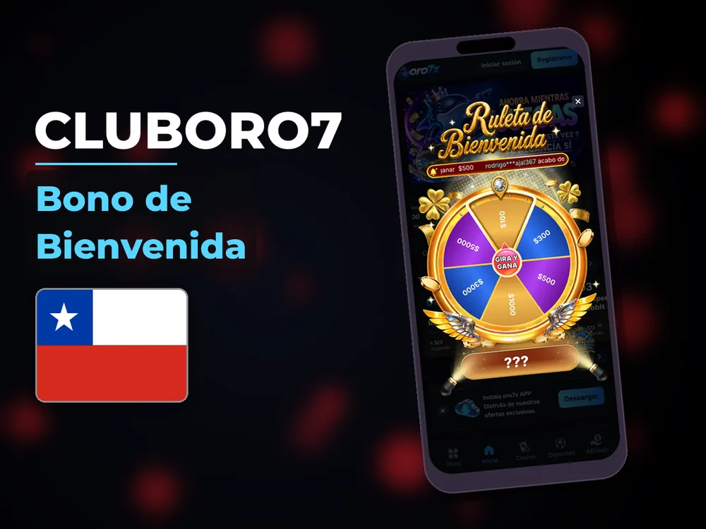 Cluboro7 - Bono de Bienvenida